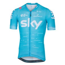 CASTELLI 男式 2017 TeamSky Aero Race 5.1 自行車騎行服 FZ