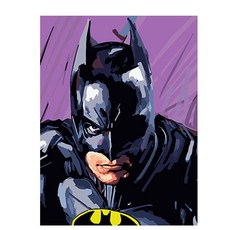 헬로페인팅 DIY 그림그리기 캔버스 도면 히어로 3, 혼합 색상, 1개