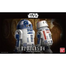 반다이 1/12 스타워즈 R2-D2 & R5-D4 프라모델, 1개