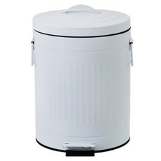 Ocean Well Life 經典愛情垃圾桶 5L, 白色的, 1個