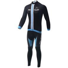 XINTOWN 프로팀 자전거 긴팔 져지 바지 세트 XLJS002