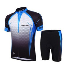 基地營地自行車短袖襯墊自行車短褲組 BC-524