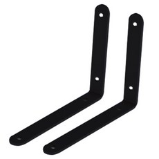 層架國度 纖薄層架 黑色, 1個