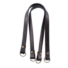 송화 키링더블가죽스트랩 3118, 블랙, 2개입