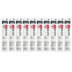 ZEBRA 斑馬牌 Surari EK 替換筆芯 0.7mm, 紅色, 10個