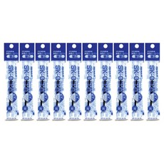 제브라 유성잉크 SK 리필심 0.7mm, 청색, 10개