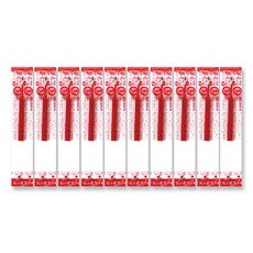 ZEBRA 斑馬牌 中性筆 JF 替芯 0.7mm, 紅色, 10個