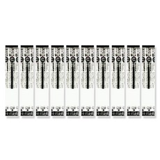 제브라 JK-0.5 리필심 0.5mm, 흑색, 10개