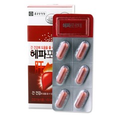 종근당건강 헤파포르테 영양제, 30정, 1개