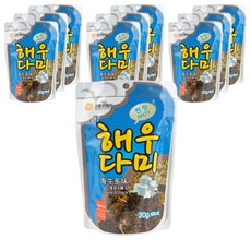 풍년제과 해우다미 김스낵 짠맛, 20g, 10개입