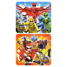 아이누리 파워레인저 애니멀포스 2종 판퍼즐, 1개, 15피스, 25피스