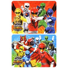 inuri 金剛戰士動物集結大片拼圖 2入, 1組, 36片、48片