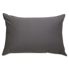 이코니하우스 컬러팝 베개커버 솜포함, 그레이, 1개