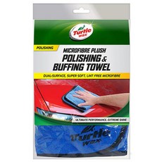 Turtle Wax 美國龜牌 極細纖維絨毛亮光 & 拋光毛巾, 1個