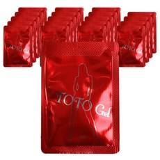 토토 휴대용 팩 바디마사지 젤, 4ml, 20개