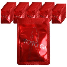 토토 휴대용 팩 바디마사지 젤, 4ml, 30개