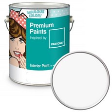 노루페인트 팬톤 내부용 벽면 저광 페인트, 11-4800 Blanc de Blanc, 4L, 1개