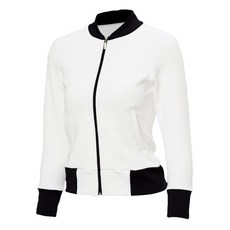 Soleil 棒球拉鏈外套