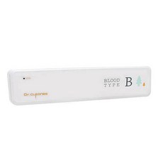 Dr.CLEANER 血型圖案攜帶式USB充電型牙刷清潔器, 生物-201, B型