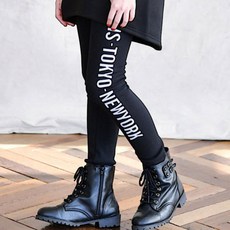 JACKID 女童文字內搭褲