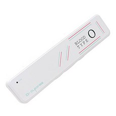 Dr.CLEANER 血型圖案攜帶式USB充電型牙刷清潔器, 生物-301, O型