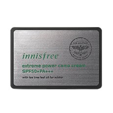 Innisfree 極致力量迷彩霜 SPF50+ PA+++ 15g, 棕色+卡其色+黑色, 15克, 1個