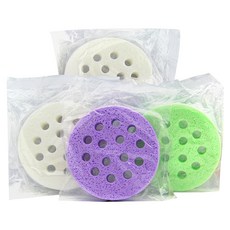 Ecody蓮花潔面海綿 2入, 隨機發貨, 2件