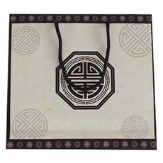 TINA PICNIC 傳統圖案年糕購物袋 迷你3號, 10個, 1個