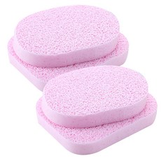 Ecody雙倍風格潔面海綿 2入, 單色, 2套