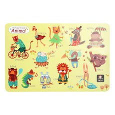 맘스보드 맘스 숲속친구들 동물자석퍼즐, 1개, 13피스, 13피스