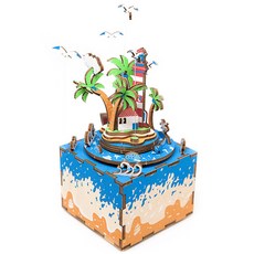 ROKR Robotime DIY 音樂盒製作套組, 燈塔島的海鷗