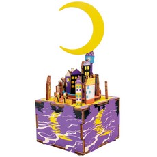 로보타임 DIY 오르골 만들기 세트, 문라이트, 1개