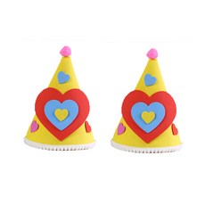 파티팝 생일 파티 입체 데코 모자, A2, 2개입