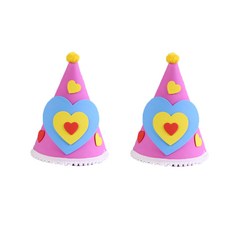 파티팝 생일 파티 입체 데코 모자, A1, 2개입