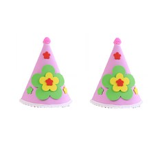 파티팝 생일 파티 입체 데코 모자, A7, 2개입