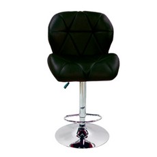 로엠가구 다이아 바텐 의자, 블랙, 1개