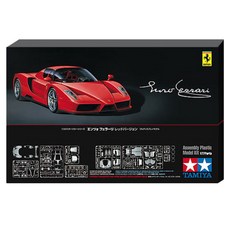 타미야 1/24 Enzo Ferrari Rosso Corsa Red 프라모델 자동차 24302, 1개