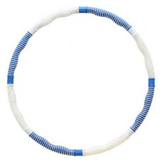 呼拉圈 2.2kg, 藍色 白色, 1個