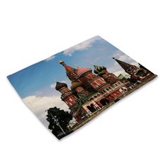 BK 歐美城鎮餐墊, 42*32cm, 3號