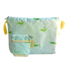 세맘스 방수 식판파우치 + 약파우치, 악어떼