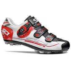 시디 17 이글 7 MTB용 클릿슈즈, 화이트 + 블랙 + 레드(QIE3394), 280