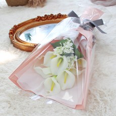 MORIANN 人造海芋丁香花束, 混色