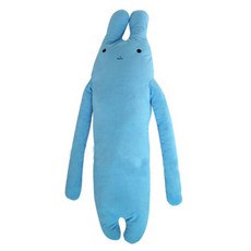 홍대선희샵 큐티 래빗 인형 바디필로우, 블루