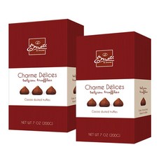 Emoti de chocolat 可可粉松露巧克力, 200g, 2盒