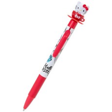 헬로키티 컵속의 마스코트 볼펜, 검정, 1개