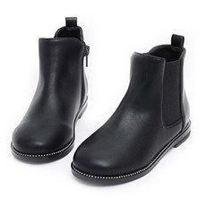 Bimbo Bimba 女童內刷毛側拉鍊切爾西靴 K73617_W