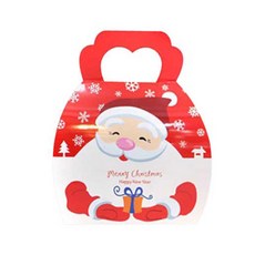 이홈베이킹 크리스마스 가방박스 산타, 혼합 색상, 20개입