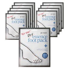 PETITFEE 水潤保溼精華足膜, 2片, 10包