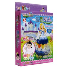 컬러룬 캐리와 장난감 친구들 유아용 볼클레이 프린세스 만들기, 아이리스, 50g