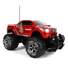 초대형 그리핀 몬스터 지프 무선 RC카, 레드, 1개